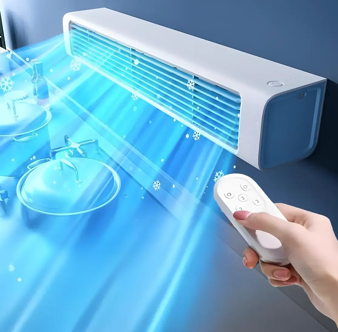 BreezeMax, rafraîchisseur d'air compact pour les journées chaudes